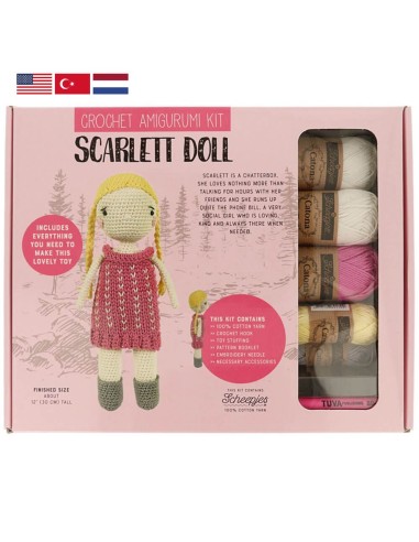 Scheepjes Tuva DIY kit - Scarlett