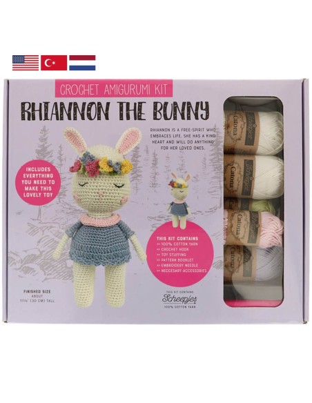Scheepjes Tuva DIY rinkinys - zuikutė Sunny the Bunny