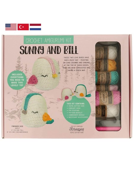 Scheepjes Tuva DIY kit - Sunny and Bill