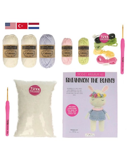 Scheepjes Tuva DIY rinkinys - zuikutė Sunny the Bunny