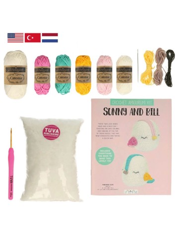 Scheepjes Tuva DIY kit - Sunny and Bill