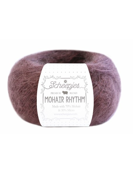 Scheepjes Mohair Rhythm Nr. 671 Quickstep - moheros nėrimo - mezgimo siūlai