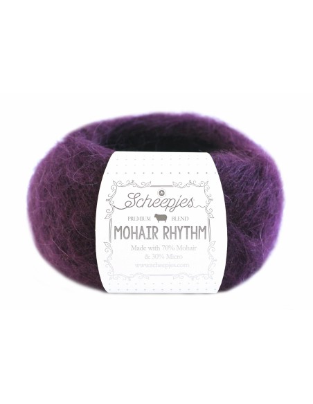 Scheepjes Mohair Rhythm Nr. 682 Paso - moheros nėrimo - mezgimo siūlai