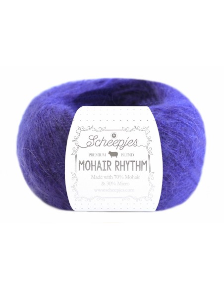 Scheepjes Mohair Rhythm Nr. 680 Calypso - moheros nėrimo - mezgimo siūlai