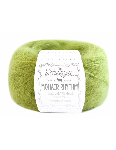 Scheepjes Mohair Rhythm Nr. 672 Smooth - moheros nėrimo - mezgimo siūlai