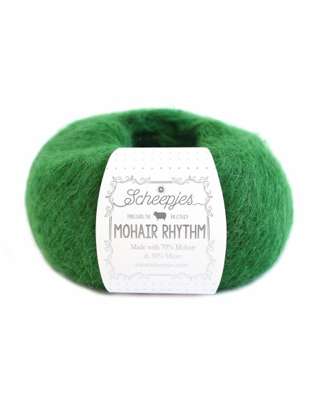 Scheepjes Mohair Rhythm Nr. 678 Boogie - moheros nėrimo - mezgimo siūlai