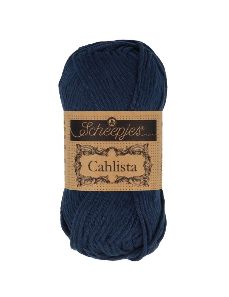 Scheepjes Cahlista Nr. 124 Ultramarine - nėrimo-mezgimo siūlai