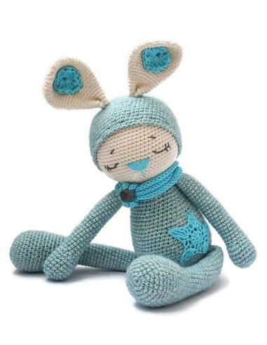 Crochet Sleeping Friend - Bunny Zoe