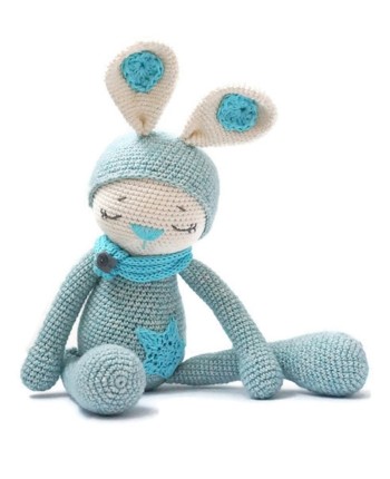 Crochet Sleeping Friend - Bunny Zoe
