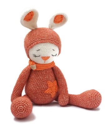 Crochet Sleeping Friend - Bunny Zoe