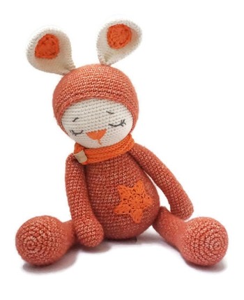Crochet Sleeping Friend - Bunny Zoe 2