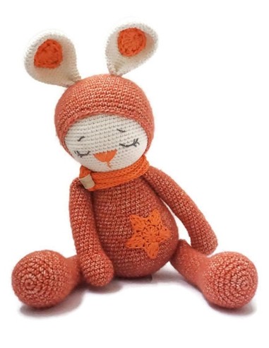 Crochet Sleeping Friend - Bunny Zoe