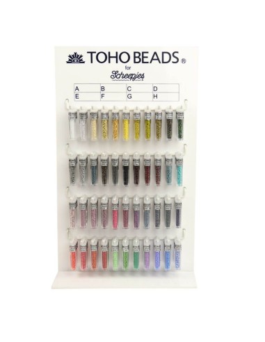 Stikliniai apvalūs karoliukai - Toho beads