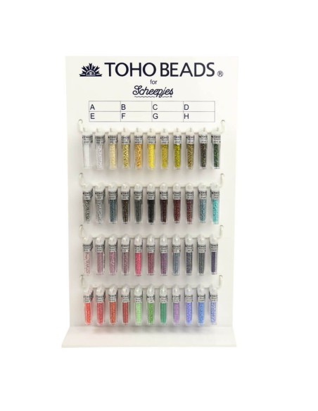 Stikliniai apvalūs karoliukai - Toho beads