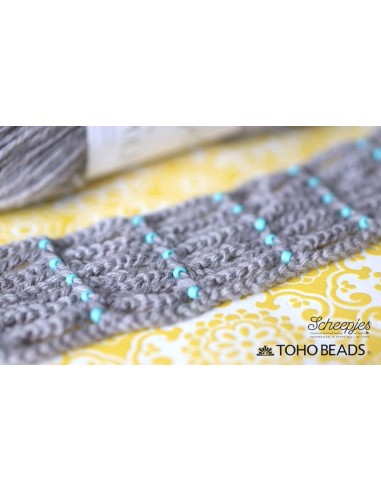 Stikliniai apvalūs karoliukai - Toho beads