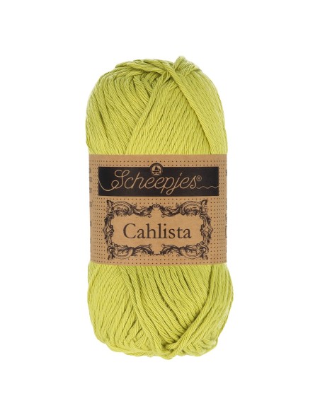 Scheepjes Cahlista Nr. 512 Lime - nėrimo-mezgimo siūlai