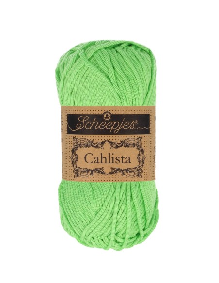 Scheepjes Cahlista Nr. 513 Apple Granny - nėrimo-mezgimo siūlai