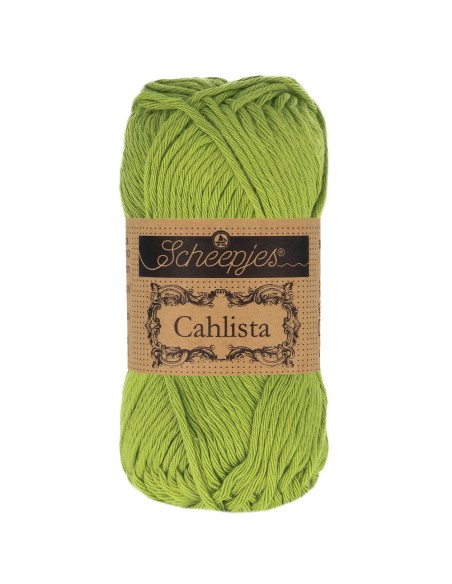 Scheepjes Cahlista Nr. 205 Kiwi - nėrimo-mezgimo siūlai
