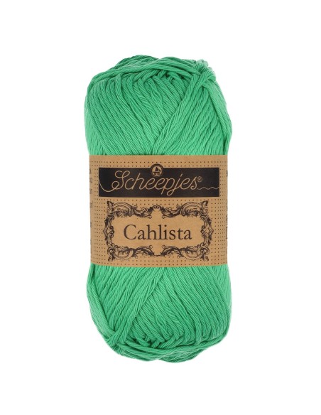 Scheepjes Cahlista Nr. 241 Parrot Green - nėrimo-mezgimo siūlai