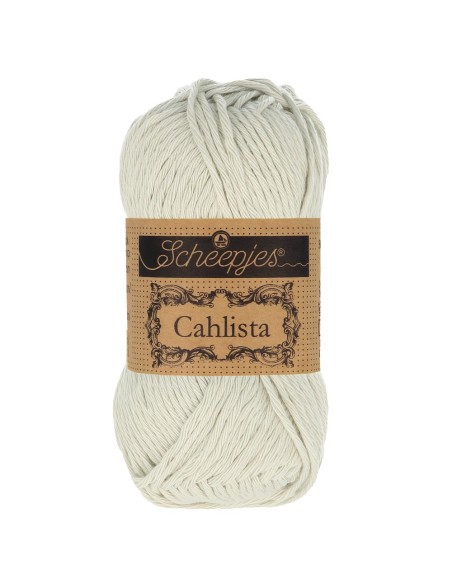 Scheepjes Cahlista Nr. 172 Light Silver - nėrimo-mezgimo siūlai