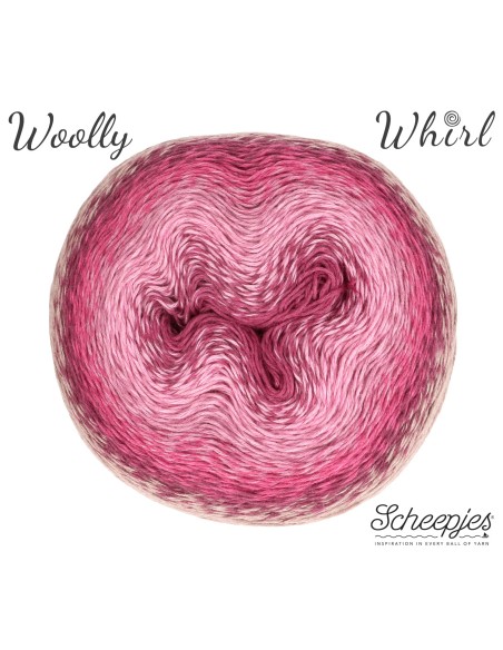 Scheepjes Woolly Whirl Nr. 474 Bubble Lickcious - nėrimo-mezgimo siūlai