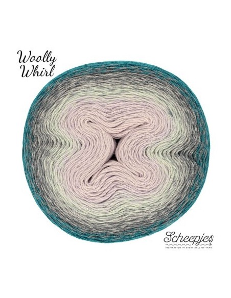 Scheepjes Woolly Whirl Nr. 479 Sugar Tooth Centre - nėrimo-mezgimo siūlai