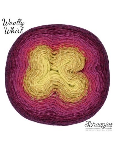 Scheepjes Woolly Whirl Nr. 478 Crème Anglaise Centre - nėrimo-mezgimo siūlai