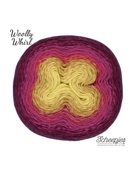 Scheepjes Woolly Whirl Nr. 478 Crème Anglaise Centre - nėrimo-mezgimo siūlai