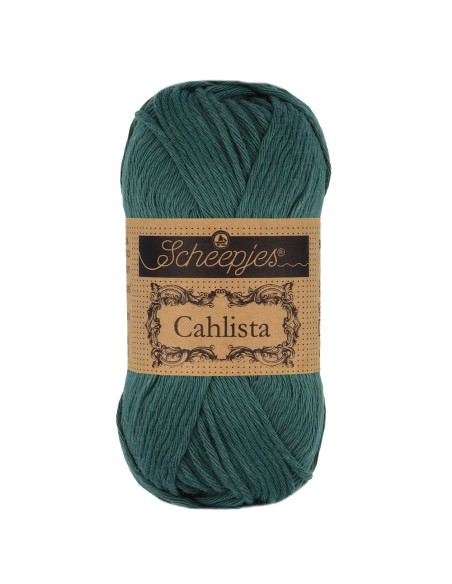 Scheepjes Cahlista Nr. 244 Spruce - nėrimo-mezgimo siūlai