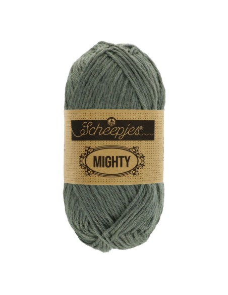 Scheepjes Mighty Nr. 755 Mountain - medvilnės ir džiuto nėrimo - mezgimo siūlai