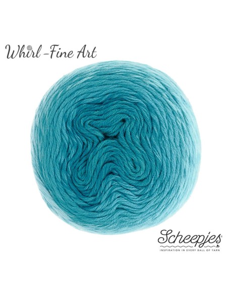 Scheepjes Whirl - Fine Art Nr. 660 Surrealism - nėrimo-mezgimo siūlai