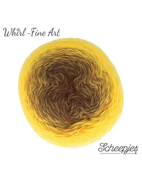 Scheepjes Whirl - Fine Art Nr. 652 Pop Art - nėrimo-mezgimo siūlai