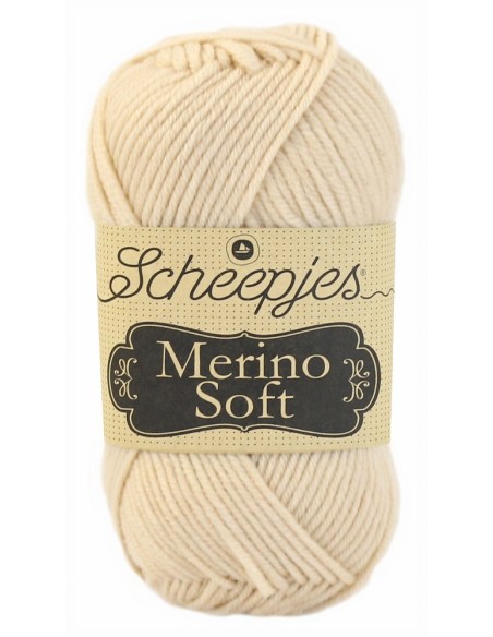 Scheepjes Merino Soft Nr. 606 Da Vinci - nėrimo-mezgimo siūlai