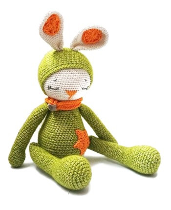Crochet Sleeping Friend - Bunny Zoe