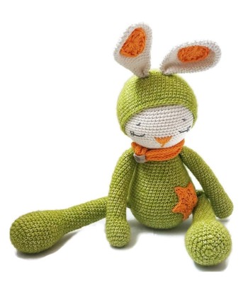 Crochet Sleeping Friend - Bunny Zoe 2