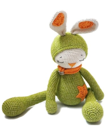 Crochet Sleeping Friend - Bunny Zoe