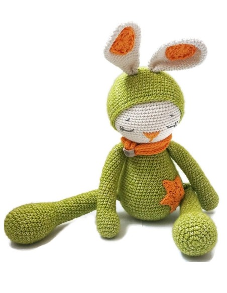 Crochet Sleeping Friend - Bunny Zoe