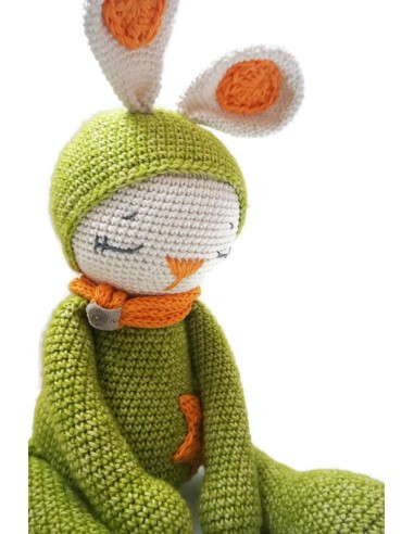 Crochet Sleeping Friend - Bunny Zoe