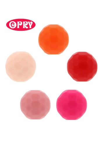 Opry Silicone faceted beads (5 psc., 16 mm)