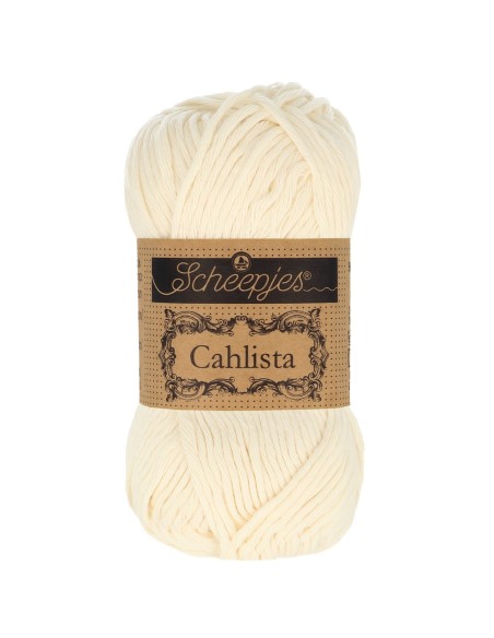 Scheepjes Cahlista Nr. 130 Old Lace - nėrimo-mezgimo siūlai