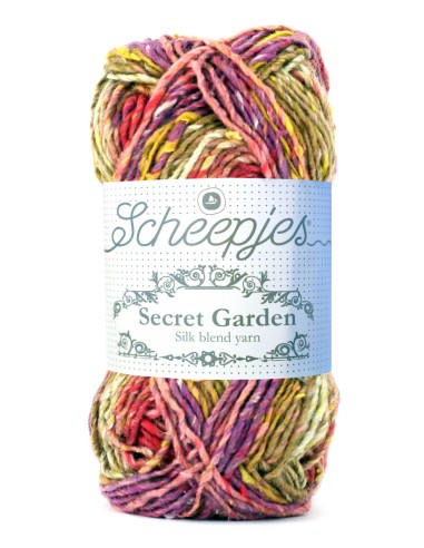 Scheepjes Secret Garden Nr. 705 Rambling Blooms - crochet - knitting yarn with silk