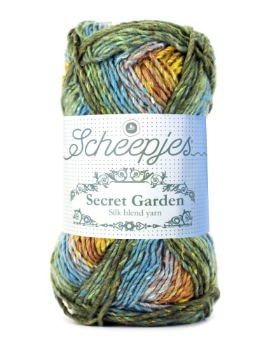 Scheepjes Secret Garden Nr. 701 Hidden Pathway - crochet - knitting yarn with silk