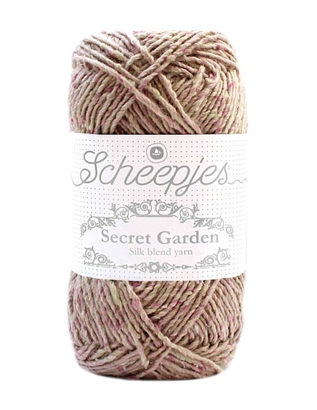 Scheepjes Secret Garden Nr. 735 Wishing Well - nėrimo - mezgimo siūlai su šilku