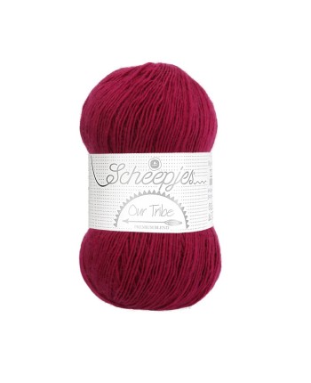 Scheepjes Our Tribe Nr. 877 Raspberry Radiance - Merino...