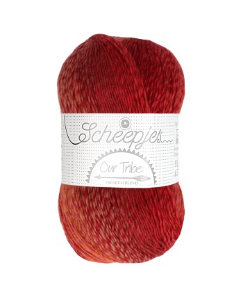 Scheepjes Our Tribe Nr. 968 Happy In Red - Merino wool...