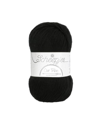 Scheepjes Our Tribe Nr. 881 Blackberry Black - Merino...