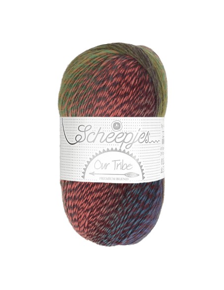 Scheepjes Our Tribe Nr. 987 Excitement - Merino wool crochet - knitting yarn