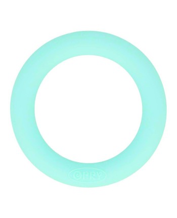 Opry silicone round teething ring (55 mm, 65 mm), BPA free