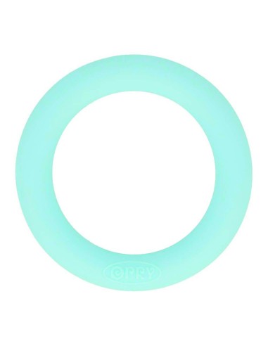 Opry silicone round teething ring (55 mm, 65 mm), BPA free