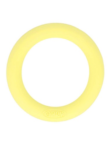 Opry silicone round teething ring (55 mm, 65 mm), BPA free